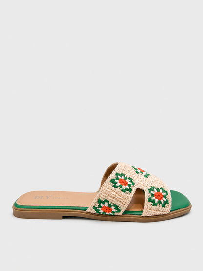Ciabatte con fiori - CA2510
